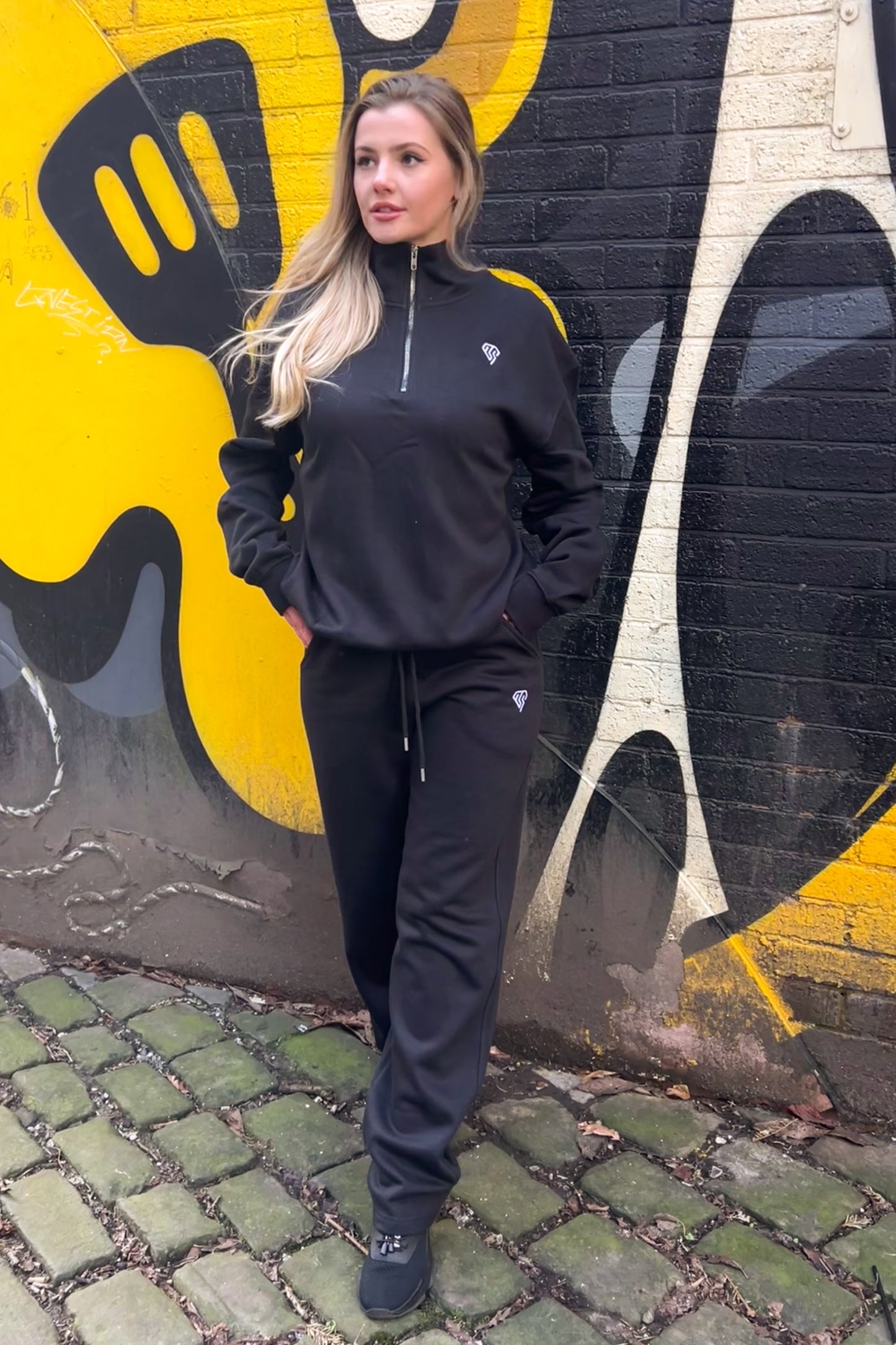 Peppersoda Classic Logo Embroidered LSF Co-ord Set